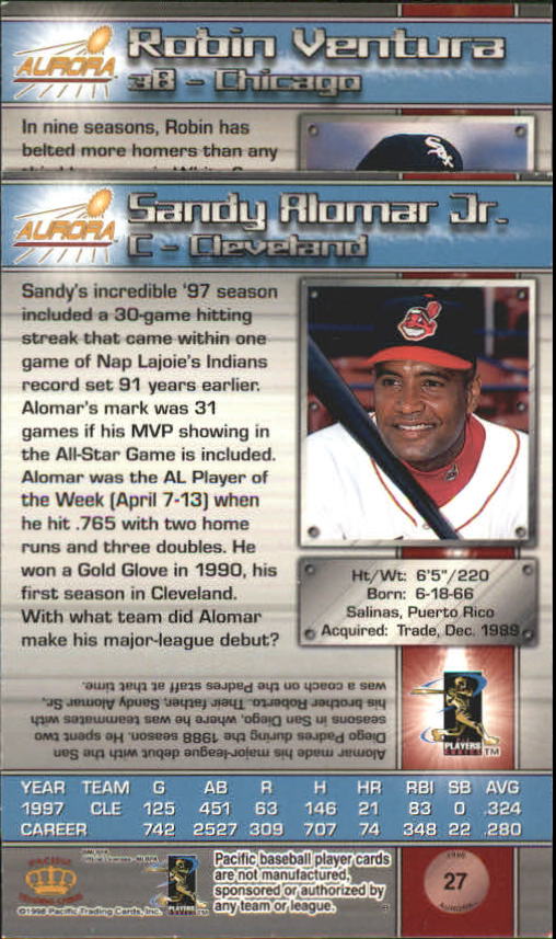 B2386- 1998 Aurora Baseball Card # S 1-200 + Einsätze -du Pick- 15 + Free US - Bild 39 von 463