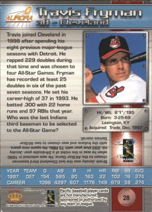 B2386- 1998 Aurora Baseball Card # S 1-200 + Einsätze -du Pick- 15 + Free US - Bild 41 von 463