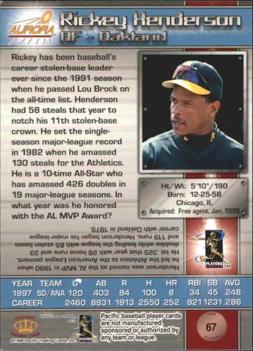 B2386- 1998 Aurora Baseball Card # S 1-200 + Einsätze -du Pick- 15 + Free US - Bild 103 von 463