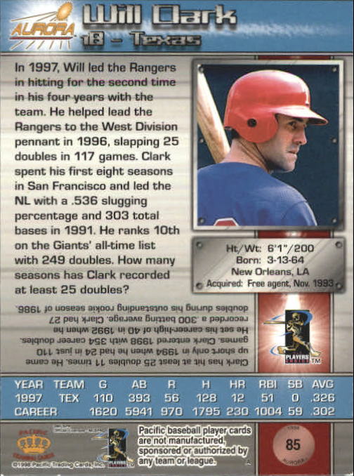 B2386- 1998 Aurora Baseball Card # S 1-200 + Einsätze -du Pick- 15 + Free US - Bild 137 von 463