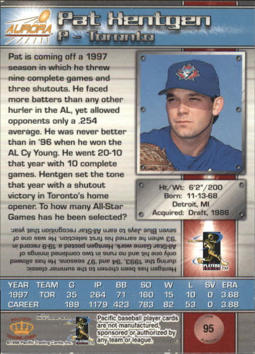 B2386- 1998 Aurora Baseball Card # S 1-200 + Einsätze -du Pick- 15 + Free US - Bild 155 von 463