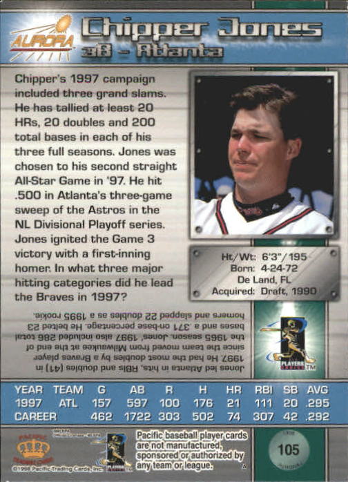 B2386- 1998 Aurora Baseball Card # S 1-200 + Einsätze -du Pick- 15 + Free US - Bild 175 von 463