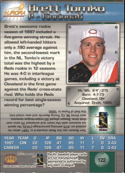 B2386- 1998 Aurora Baseball Card # S 1-200 + Einsätze -du Pick- 15 + Free US - Bild 209 von 463