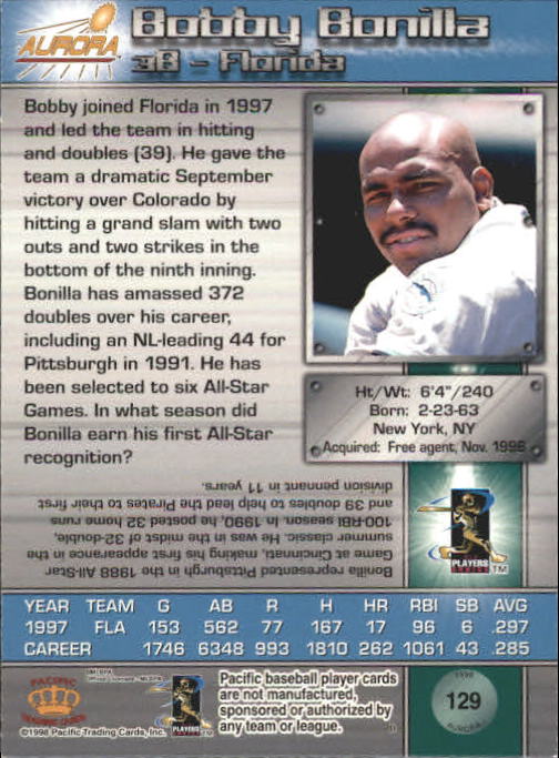 B2386- 1998 Aurora Baseball Card # S 1-200 + Einsätze -du Pick- 15 + Free US - Bild 223 von 463