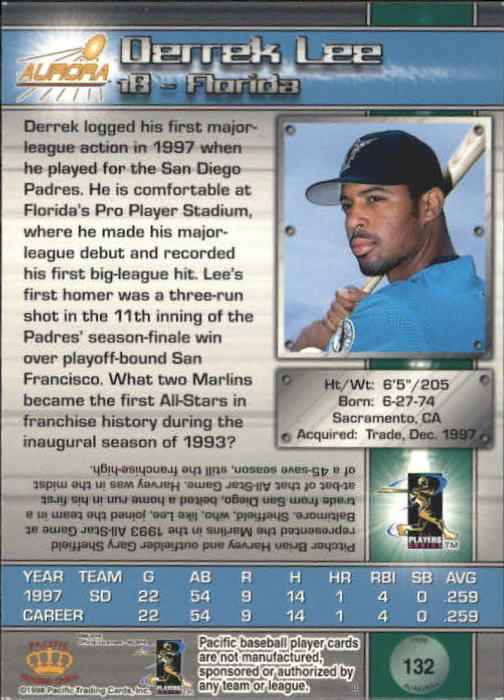 B2386- 1998 Aurora Baseball Card # S 1-200 + Einsätze -du Pick- 15 + Free US - Bild 229 von 463