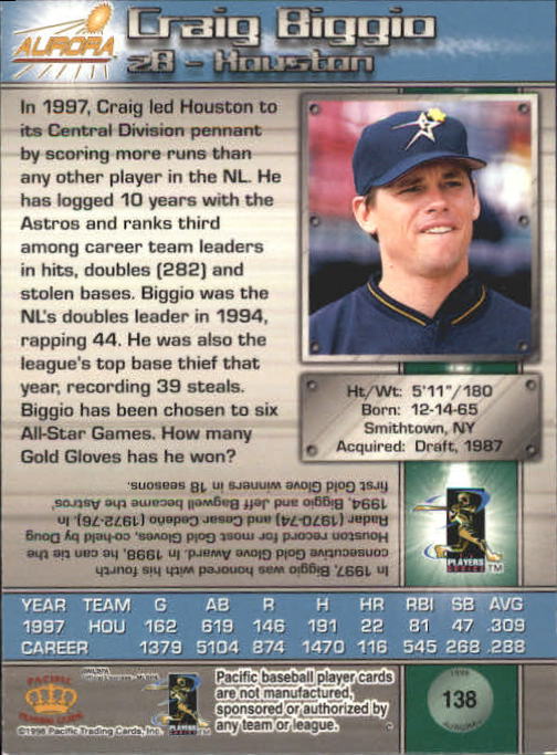 B2386- 1998 Aurora Baseball Card # S 1-200 + Einsätze -du Pick- 15 + Free US - Bild 241 von 463