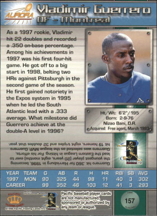B2386- 1998 Aurora Baseball Card # S 1-200 + Einsätze -du Pick- 15 + Free US - Bild 279 von 463