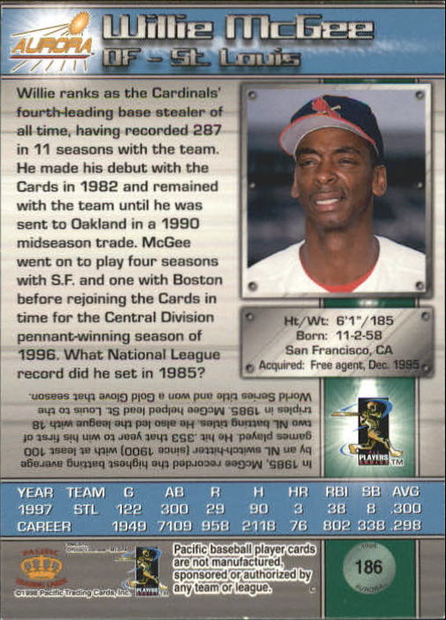B2386- 1998 Aurora Baseball Card # S 1-200 + Einsätze -du Pick- 15 + Free US - Bild 337 von 463