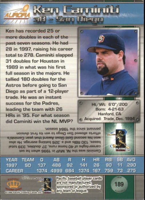 B2386- 1998 Aurora Baseball Card # S 1-200 + Einsätze -du Pick- 15 + Free US - Bild 343 von 463