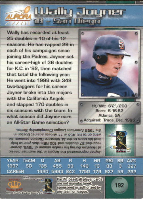 B2386- 1998 Aurora Baseball Card # S 1-200 + Einsätze -du Pick- 15 + Free US - Bild 349 von 463