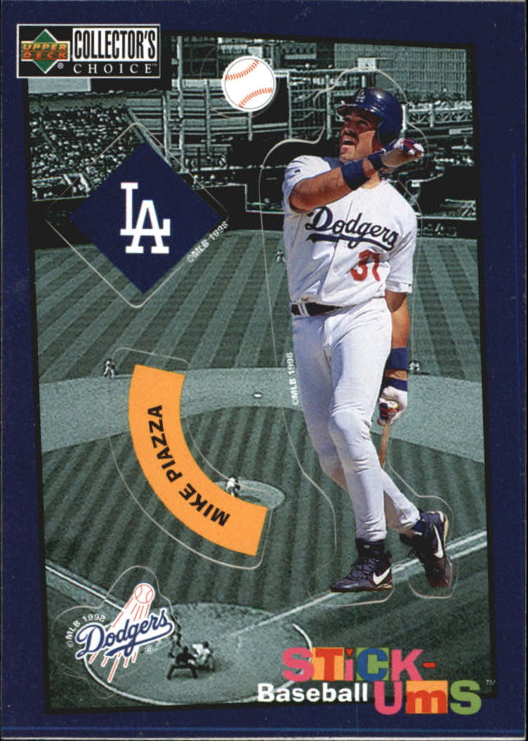 Mike Piazza 1998 Skybox Dugout Axcess #125 Los Angeles Dodgers