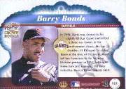 1998 Crown Royale #121 Barry Bonds back image