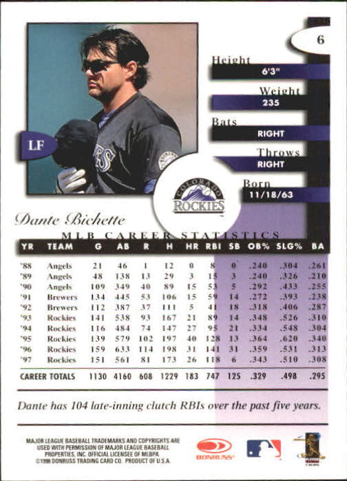 A4227- 1998 Donruss Signature BB #s 1-140 +Inserts -You Pick- 15+ FREE US SHIP - Picture 13 of 301