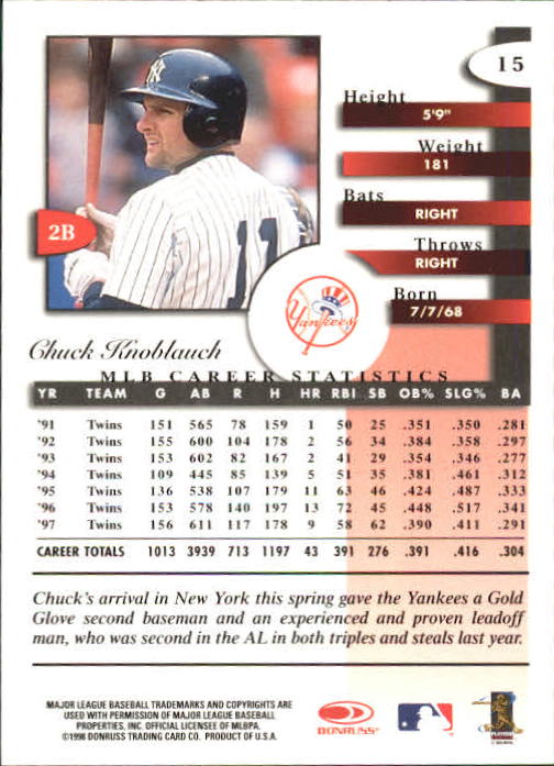 A4227- 1998 Donruss Signature BB #s 1-140 +Inserts -You Pick- 15+ FREE US SHIP - Picture 31 of 301