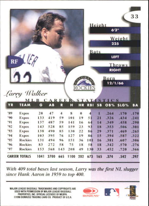 A4227- 1998 Donruss Signature BB #s 1-140 +Inserts -You Pick- 15+ FREE US SHIP - Picture 67 of 301