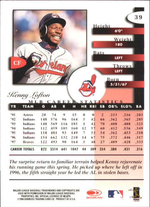 A4227- 1998 Donruss Signature BB #s 1-140 +Inserts -You Pick- 15+ FREE US SHIP - Picture 79 of 301