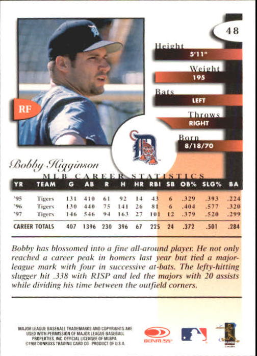 A4227- 1998 Donruss Signature BB #s 1-140 +Inserts -You Pick- 15+ FREE US SHIP - Picture 97 of 301