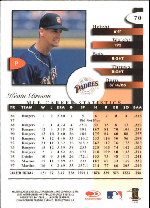 A4227- 1998 Donruss Signature BB #s 1-140 +Inserts -You Pick- 15+ FREE US SHIP - Picture 141 of 301
