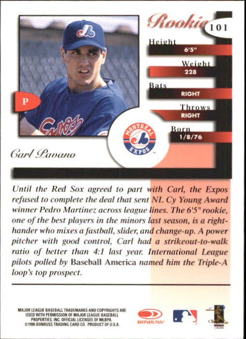 A4227- 1998 Donruss Signature BB #s 1-140 +Inserts -You Pick- 15+ FREE US SHIP - Picture 202 of 301