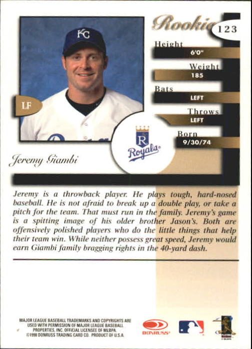 A4227- 1998 Donruss Signature BB #s 1-140 +Inserts -You Pick- 15+ FREE US SHIP - Picture 242 of 301