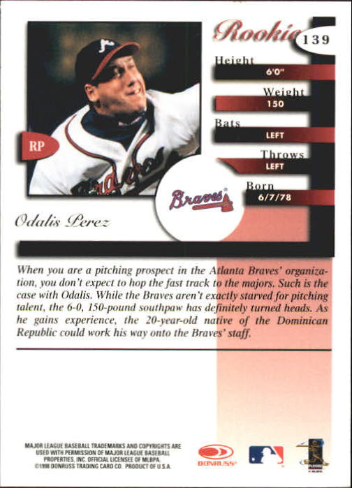 A4227- 1998 Donruss Signature BB #s 1-140 +Inserts -You Pick- 15+ FREE US SHIP - Picture 269 of 301