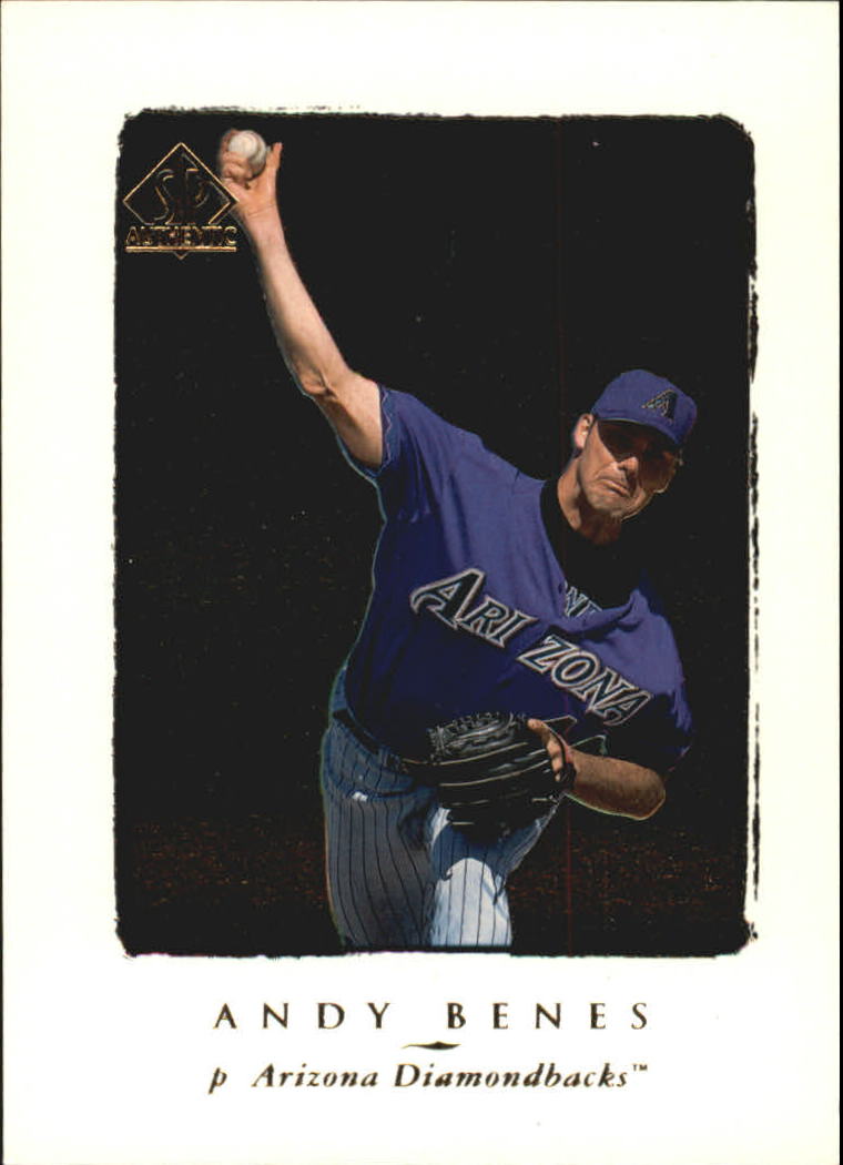 1998 SP Authentic #38 Andy Benes