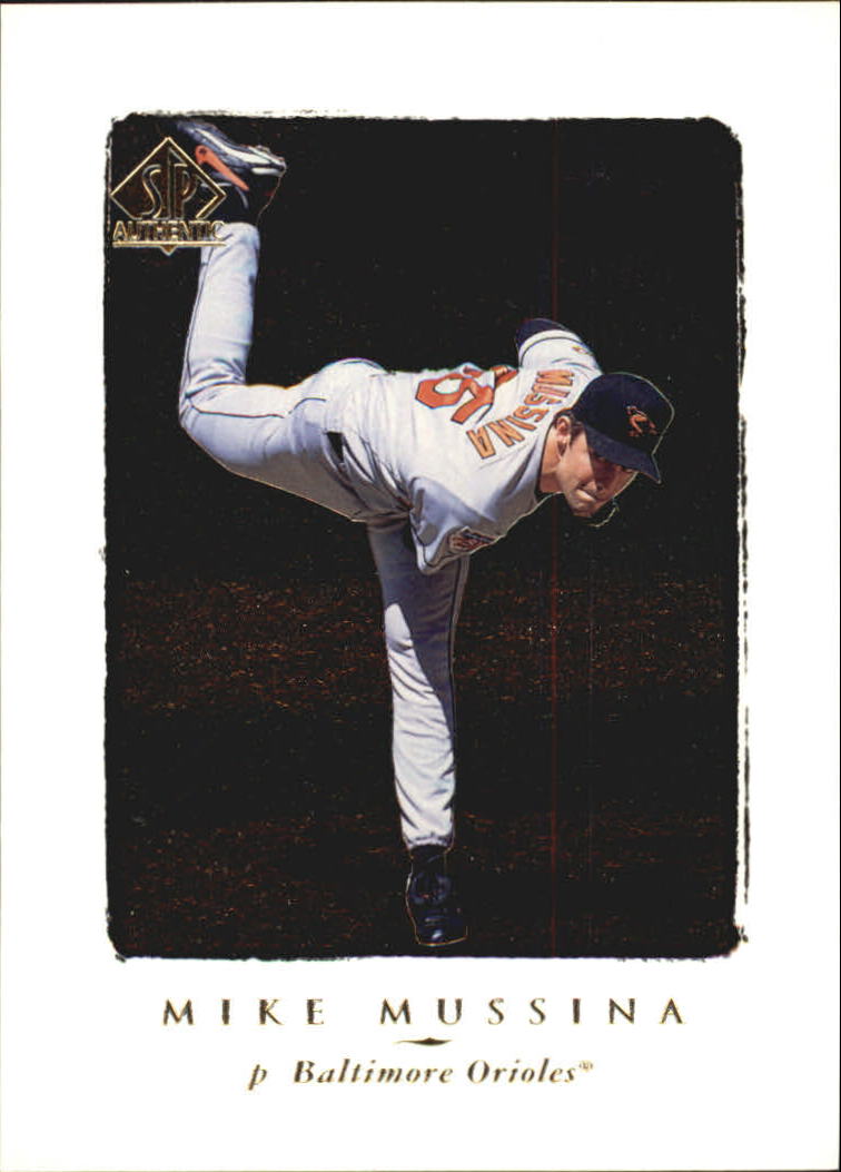 1998 SP Authentic #52 Mike Mussina