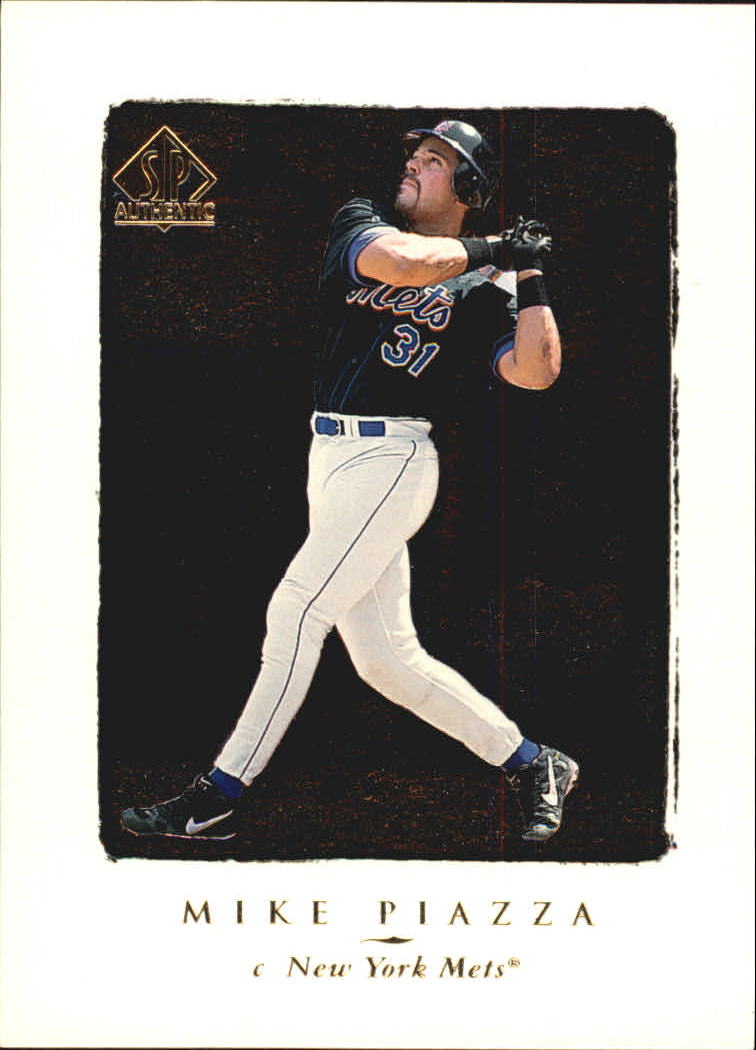 1998 SP Authentic #95 Mike Piazza