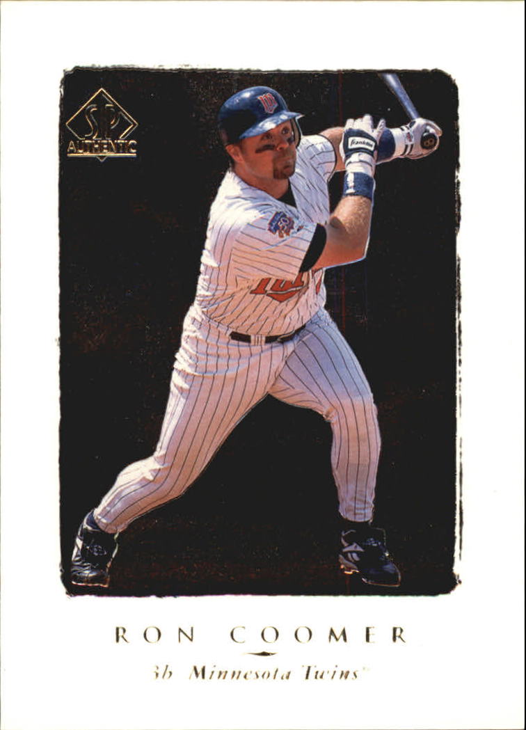 1998 SP Authentic #124 Ron Coomer