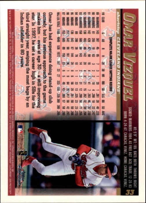 A3747- 1998 Topps Chrome BB Card #s 1-504 +Rookies -You Pick- 15+ FREE US SHIP - Picture 21 of 315