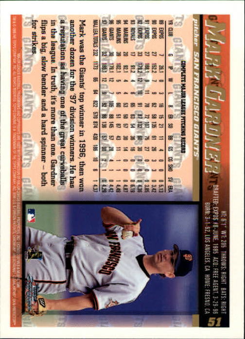 A3747- 1998 Topps Chrome BB Card #s 1-504 +Rookies -You Pick- 15+ FREE US SHIP - Picture 39 of 315