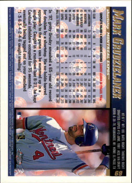 A3747- 1998 Topps Chrome BB Card #s 1-504 +Rookies -You Pick- 15+ FREE US SHIP - Picture 55 of 315