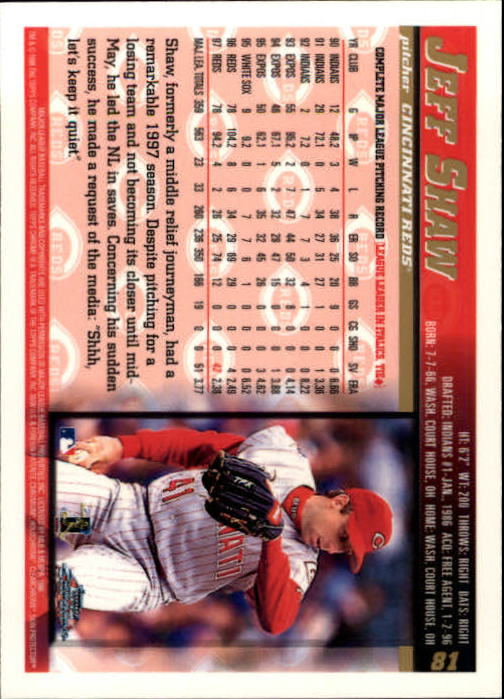 A3747- 1998 Topps Chrome BB Card #s 1-504 +Rookies -You Pick- 15+ FREE US SHIP - Picture 67 of 315