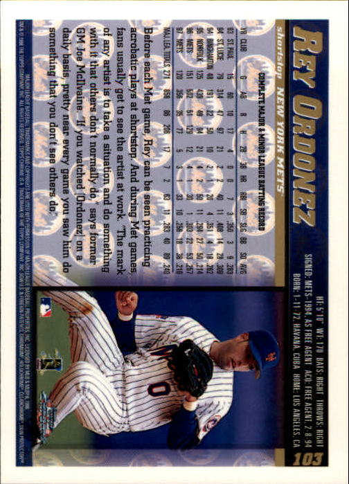 A3747- 1998 Topps Chrome BB Card #s 1-504 +Rookies -You Pick- 15+ FREE US SHIP - Picture 85 of 315