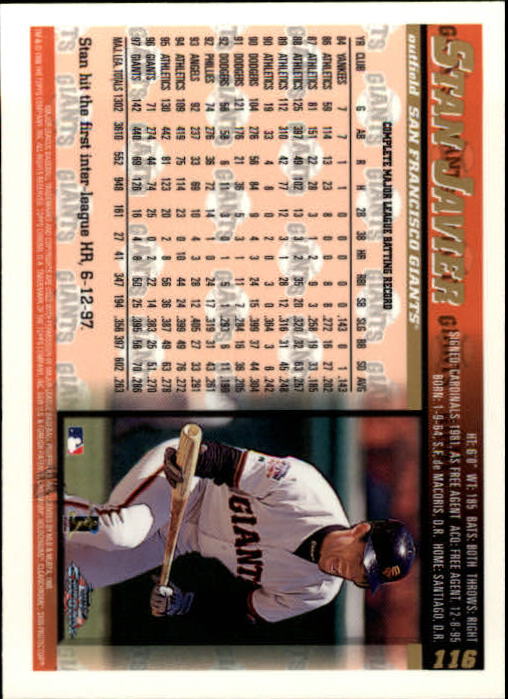 A3747- 1998 Topps Chrome BB Card #s 1-504 +Rookies -You Pick- 15+ FREE US SHIP - Picture 95 of 315
