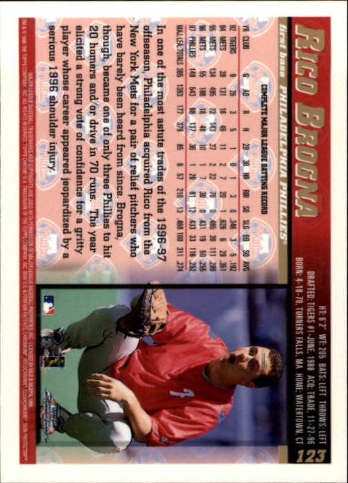 A3747- 1998 Topps Chrome BB Card #s 1-504 +Rookies -You Pick- 15+ FREE US SHIP - Picture 103 of 315