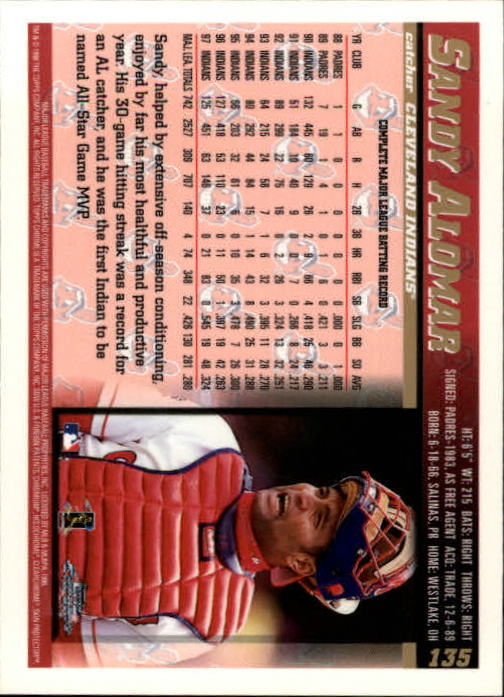 A3747- 1998 Topps Chrome BB Card #s 1-504 +Rookies -You Pick- 15+ FREE US SHIP - Picture 115 of 315