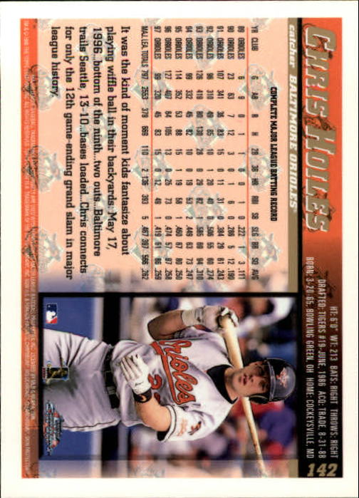 A3747- 1998 Topps Chrome BB Card #s 1-504 +Rookies -You Pick- 15+ FREE US SHIP - Picture 127 of 315