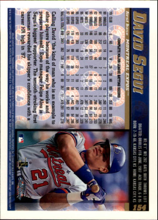 A3747- 1998 Topps Chrome BB Card #s 1-504 +Rookies -You Pick- 15+ FREE US SHIP - Picture 137 of 315
