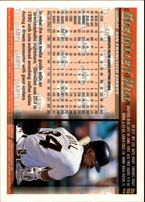 A3747- 1998 Topps Chrome BB Card #s 1-504 +Rookies -You Pick- 15+ FREE US SHIP - Picture 163 of 315