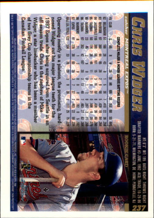 A3747- 1998 Topps Chrome BB Card #s 1-504 +Rookies -You Pick- 15+ FREE US SHIP - Picture 209 of 315