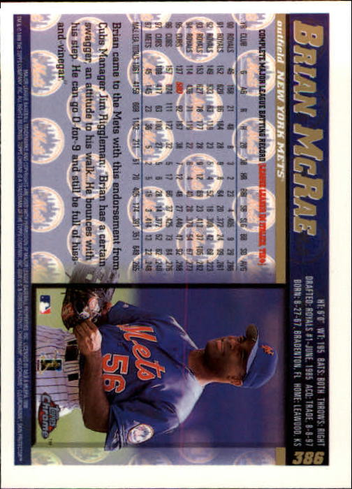 A3747- 1998 Topps Chrome BB Card #s 1-504 +Rookies -You Pick- 15+ FREE US SHIP - Picture 279 of 315