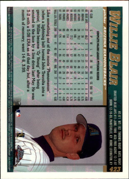 A3747- 1998 Topps Chrome BB Card #s 1-504 +Rookies -You Pick- 15+ FREE US SHIP - Picture 295 of 315