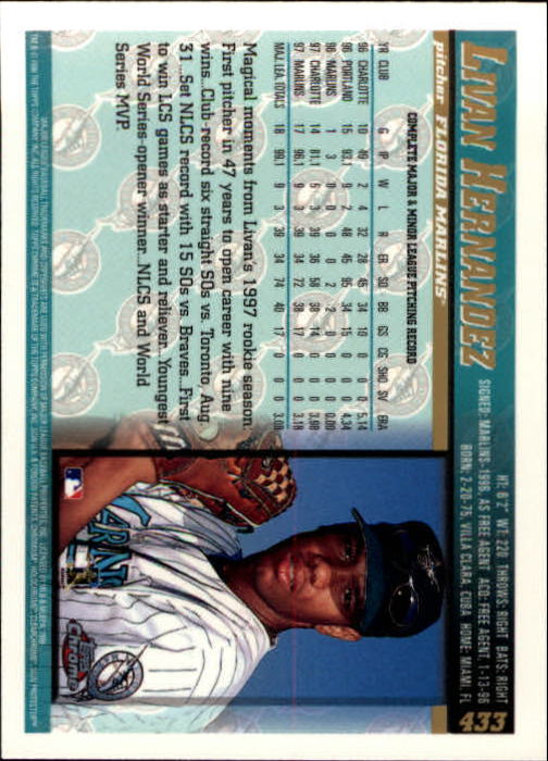 A3747- 1998 Topps Chrome BB Card #s 1-504 +Rookies -You Pick- 15+ FREE US SHIP - Picture 299 of 315