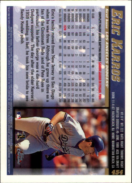 A3747- 1998 Topps Chrome BB Card #s 1-504 +Rookies -You Pick- 15+ FREE US SHIP - Picture 305 of 315