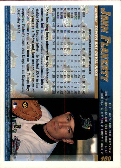 A3747- 1998 Topps Chrome BB Card #s 1-504 +Rookies -You Pick- 15+ FREE US SHIP - Picture 309 of 315