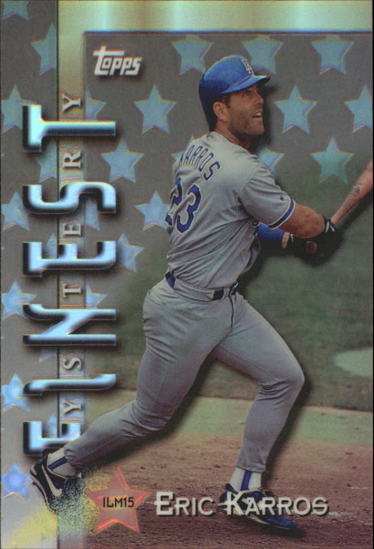 1998 Topps Mystery Finest Refractors #ILM15 Eric Karros