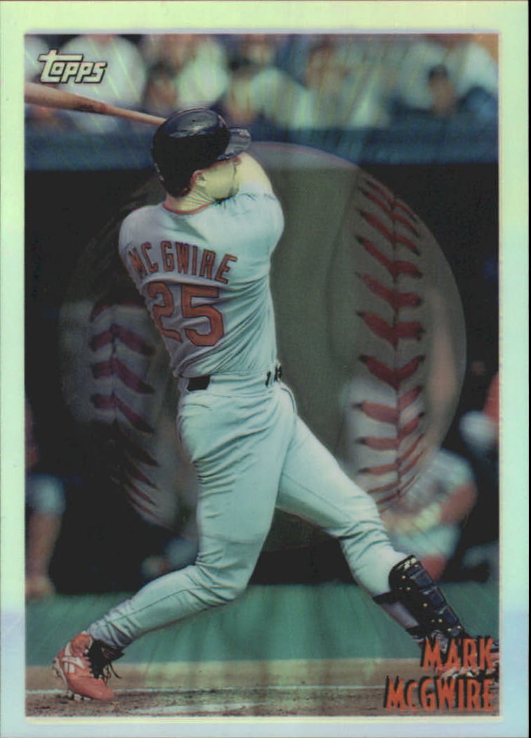 1998 Topps Mystery Finest Bordered Refractors #M7 Mark McGwire