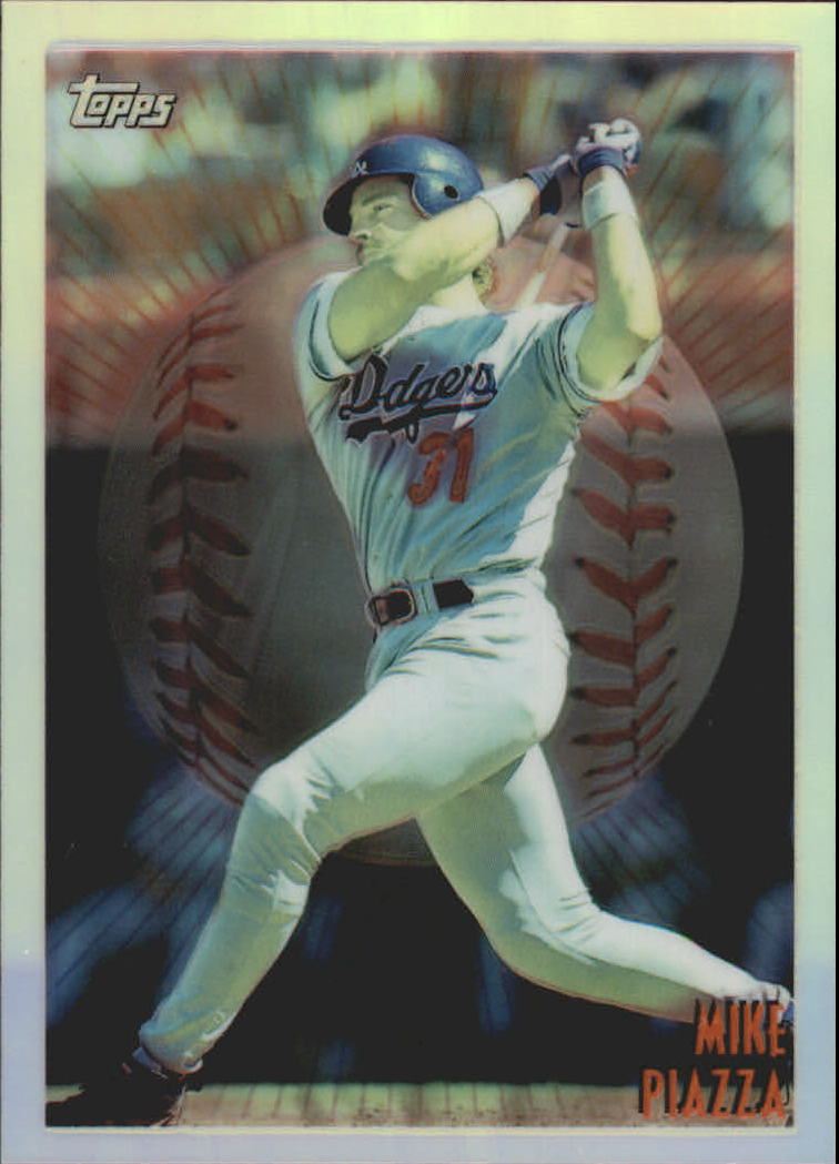 1998 Topps Mystery Finest Bordered Refractors #M15 Mike Piazza