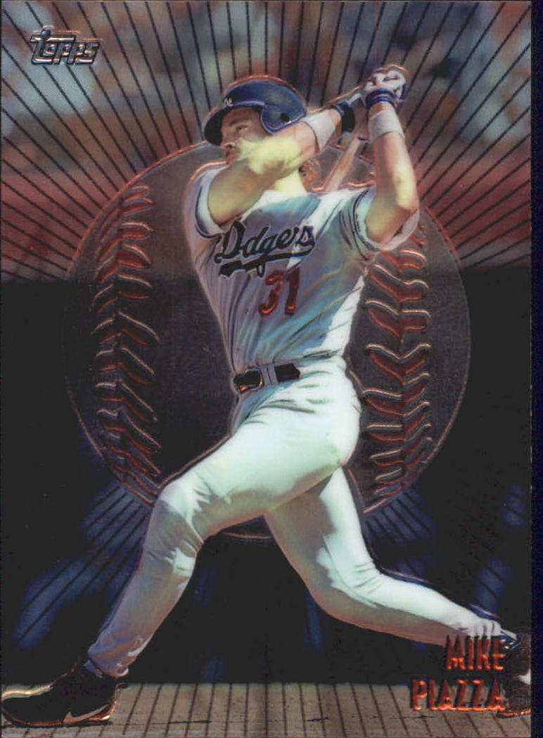 1998 Topps Mystery Finest Borderless #M15 Mike Piazza